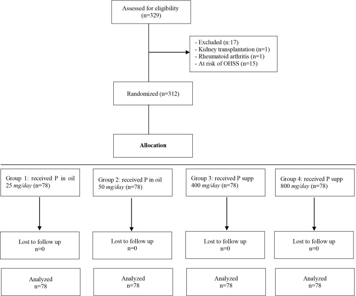Figure 1. Consort flow diagram